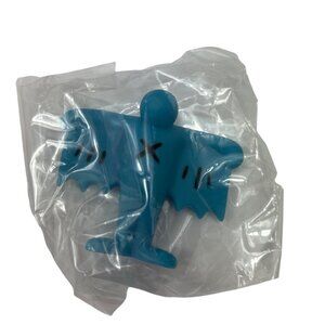 Keith Haring 2 Vinyl Collectible Doll Flying Devil Figure Blue Limited Edition